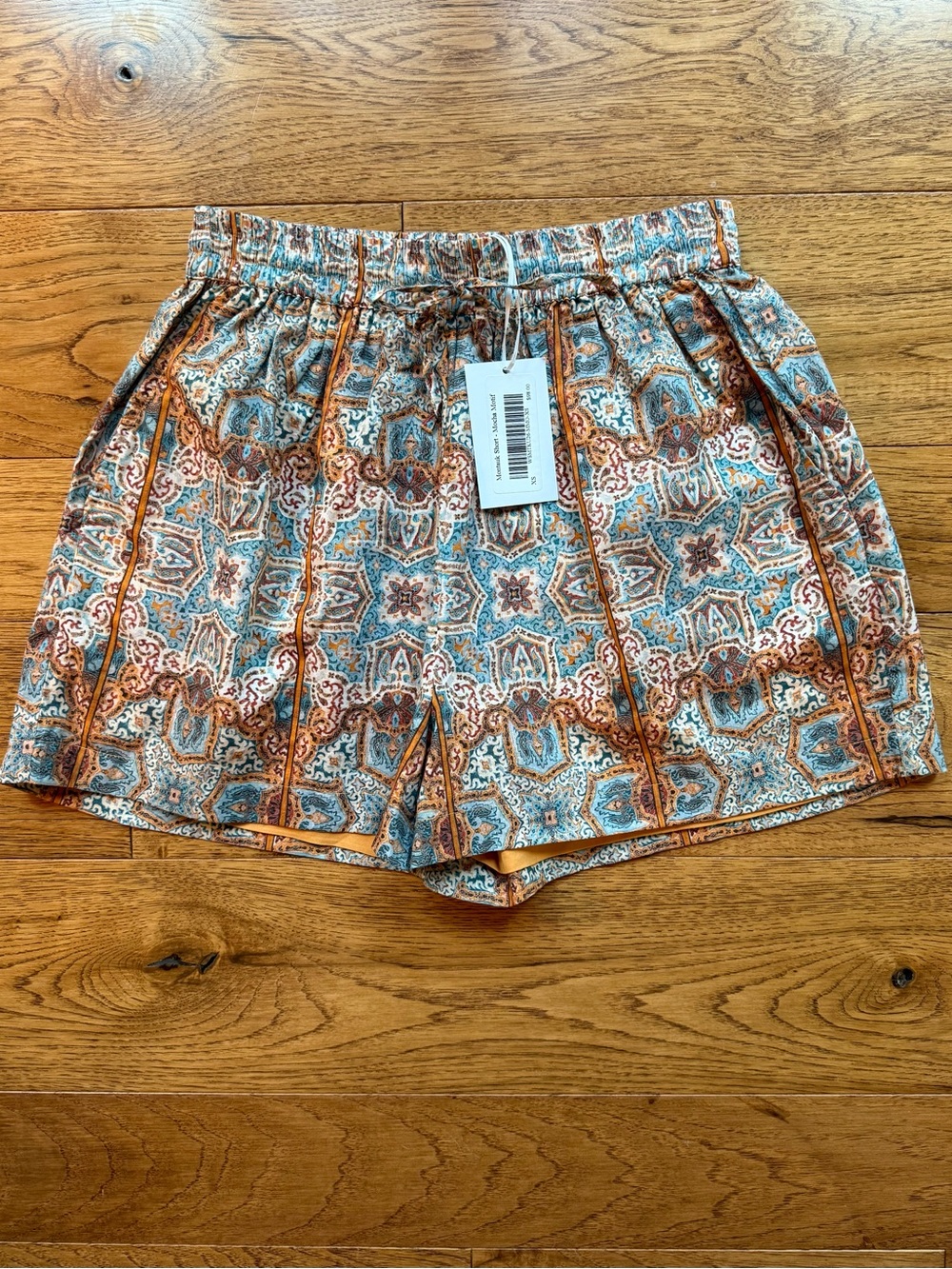 NWT Julia Amory Montauk Short Mocha Motif Sz XS - Picture 4 of 6